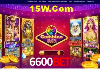 Estatísticas 6600Bet